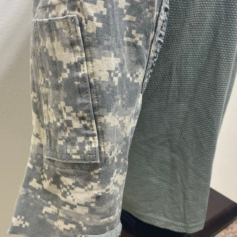 Massif Combat Shirt Camo Men's Size XL Long Sleeve Pullover - Picture 11 of 12